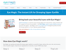 Tablet Screenshot of eyemagic.net